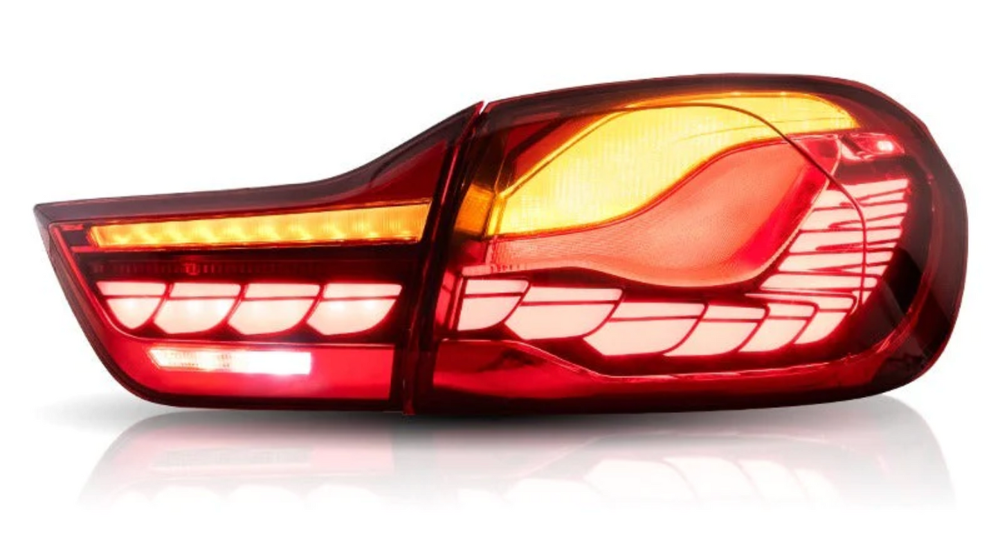 BMW 4 Series (F32 / F33) GTS Style OLED Sequential Tail Lights Set (V2)