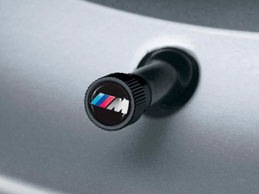BMW M Logo Valve Stem Caps